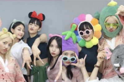 BLACKPINK'den Lisa, TWICE'dan Jihyo & Mina ve (G)I-DLE'den Minnie, son Instagram fotoğraflarında sevimli dostluklarını sergiliyor!